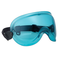 Load image into Gallery viewer, EMERALD BLUE GOGGLES FOR MOTOMOTO3 SG/DOT
