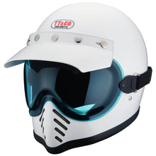 Load image into Gallery viewer, EMERALD BLUE GOGGLES FOR MOTOMOTO3 SG/DOT
