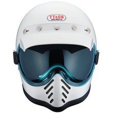 Load image into Gallery viewer, EMERALD BLUE GOGGLES FOR MOTOMOTO3 SG/DOT
