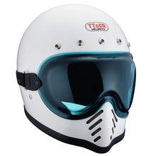 Load image into Gallery viewer, EMERALD BLUE GOGGLES FOR MOTOMOTO3 SG/DOT
