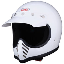Load image into Gallery viewer, TT&amp;CO. MOTOMOTO3 SG/DOT STANDARD WHITE left diagonal
